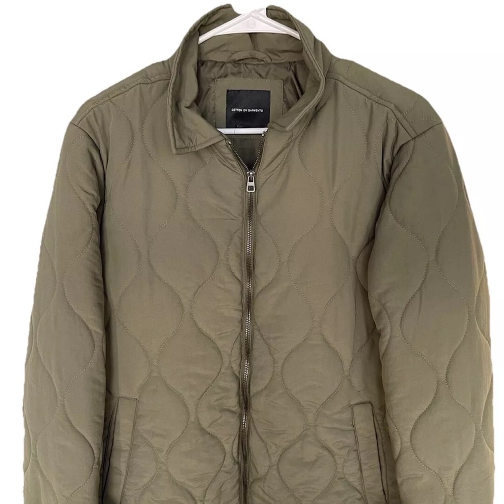 NWT-Cotton On Jacket Green quilted Sz XS-Women’s